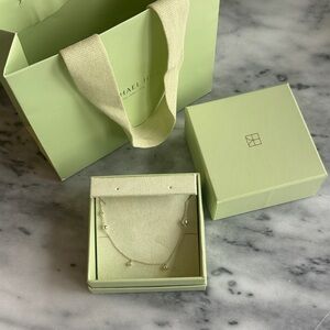 Michael Hill beaded silver necklace